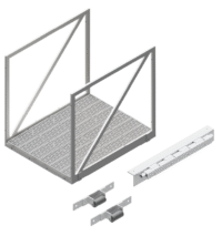 4’X4′ Modular Gangway & 4′ Abutment Hinge Bundle
